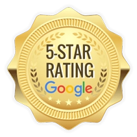 5 Star Rating on Google Badge